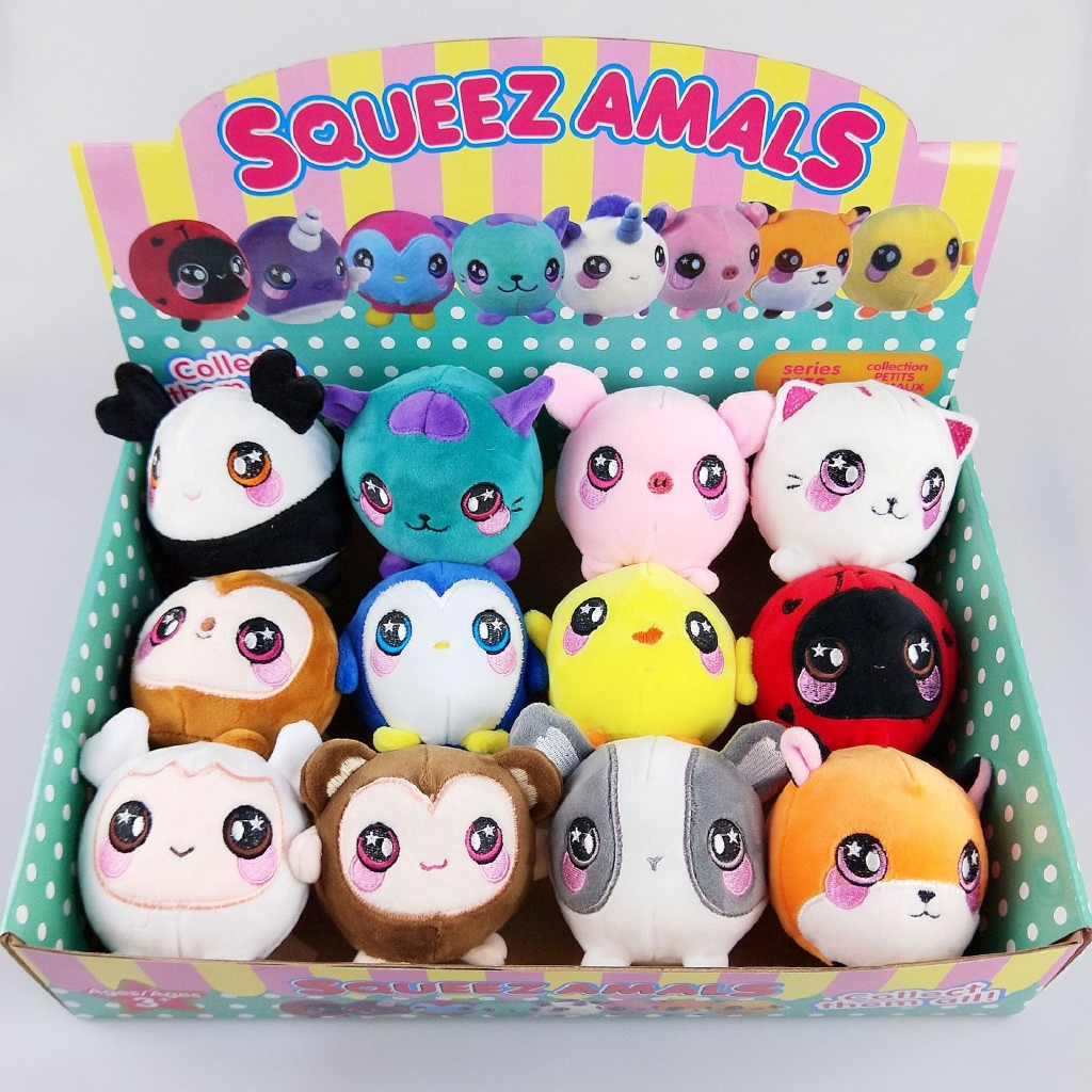 Squishy Pet Squishamals Scented Squeeze Animals Kawaii Stuffed Toys Plush Doll Gift Girls Shopee Malaysia