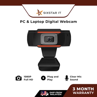 1080P Full / 2K Ultra HD Video Digital Webcam For Pc And Laptop With Built In Mic And USB 2.0