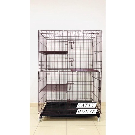 Cat Cage 3 Layer (AC6233) SANGKAR KUCING  Shopee Malaysia