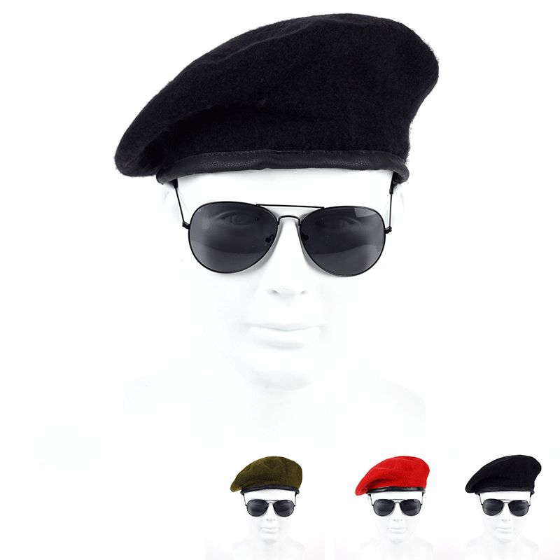 Russian Fashion Berets Unisex Militaire Casual Soldier 100% Uniform Cap Winter Cap