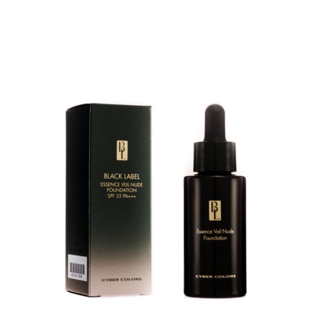 Original Cyber Colors Black Label Essence Veil Nude Foundation 02 Natural Fair Shopee Malaysia