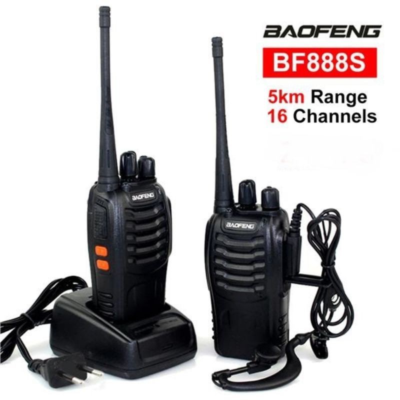 ️1Pair (2 Units) BaoFeng BF-888S BF888s BF 888s Walkie Talkie