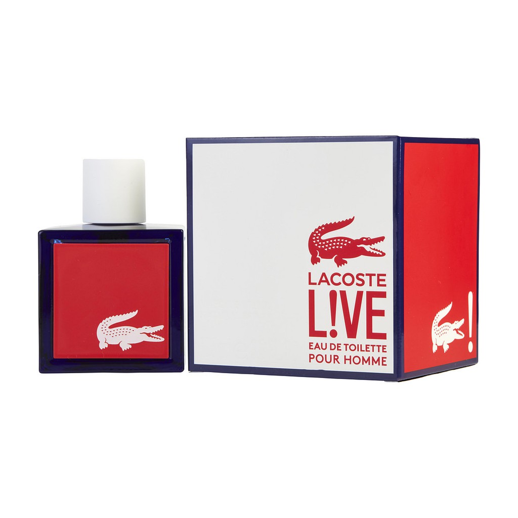 lacoste live eau de toilette pour homme 100ml