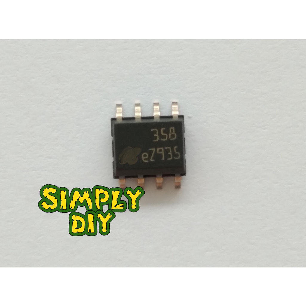 1pcs SOP-8 LM358 (LM358N LM358P Low Power Dual Operational Amplifier Op ...