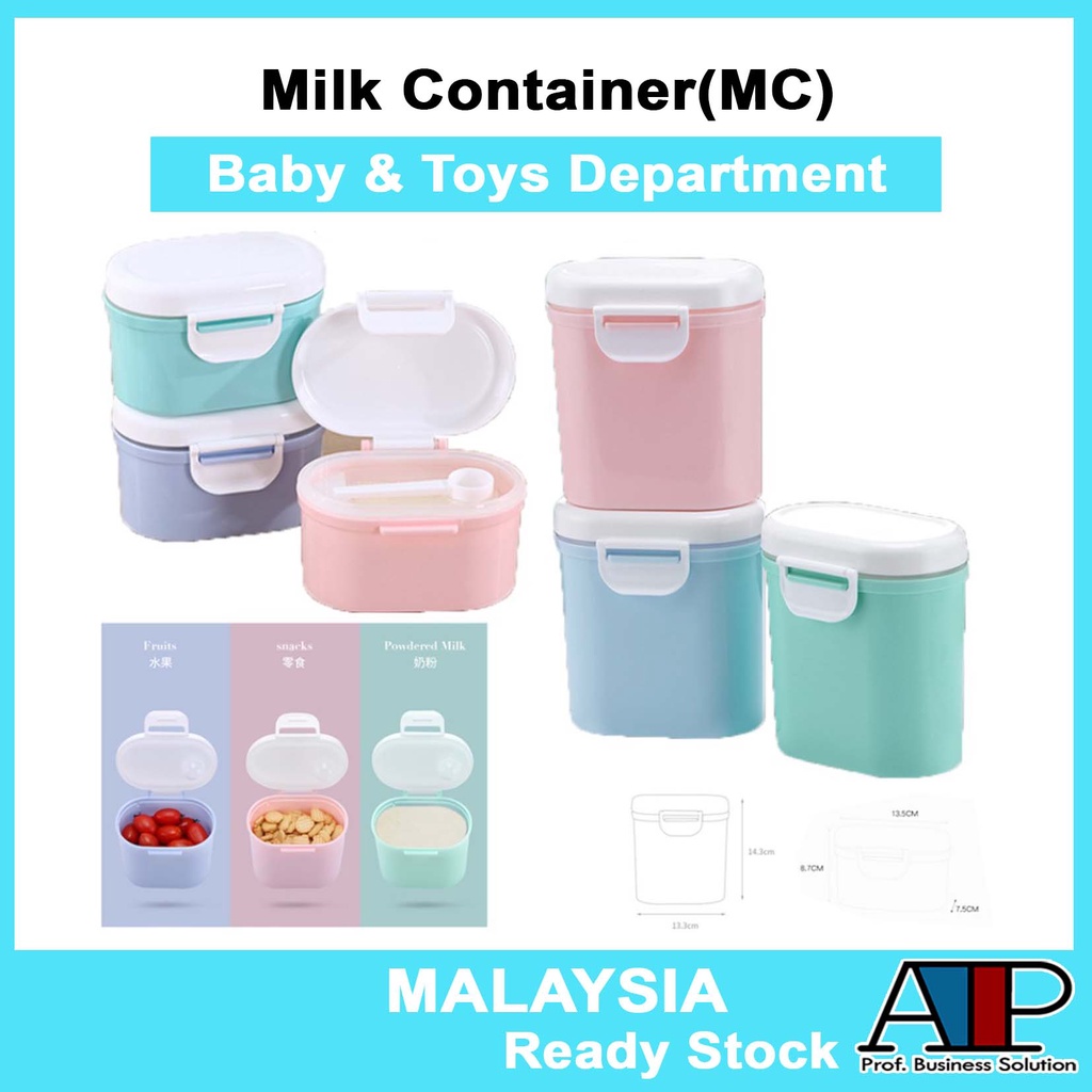 Container Baby Milk Powder Container Feeding Case Box Portable Formula Dispenser with Scoop BPA Free Food Storage