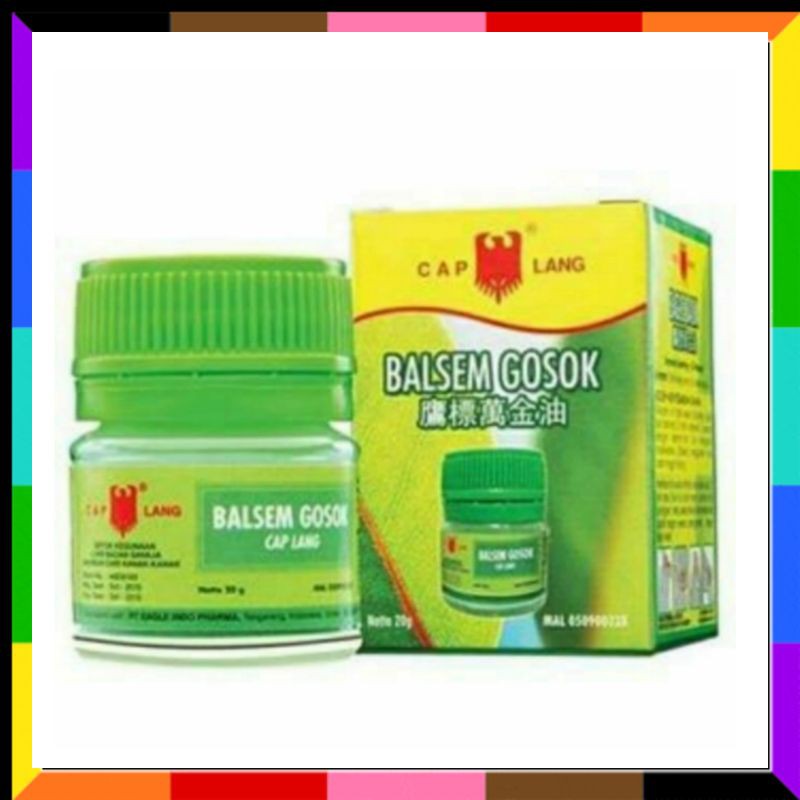 Cap Lang Balsem Gosok 20g Exp 05 2025 Shopee Malaysia
