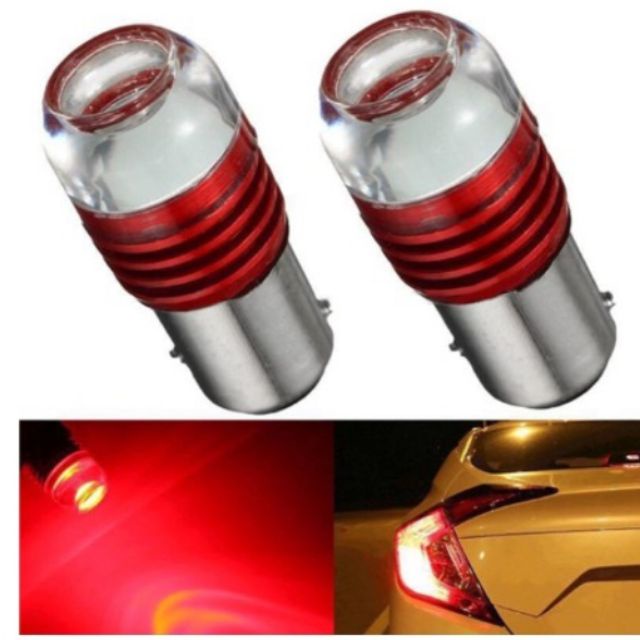 Car Motorcycle Brake Light Led Bulb Strobe Flashing Warning 1157 LED Auto Tail Brake Lamp Projector
