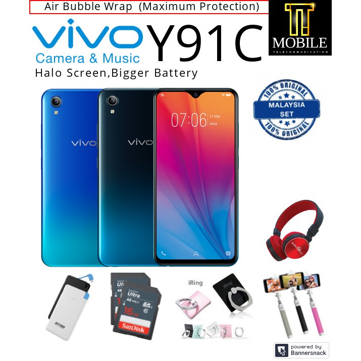 Vivo Y81i 6 22 2gb Ram 16gb Rom Original Malaysia Set Free