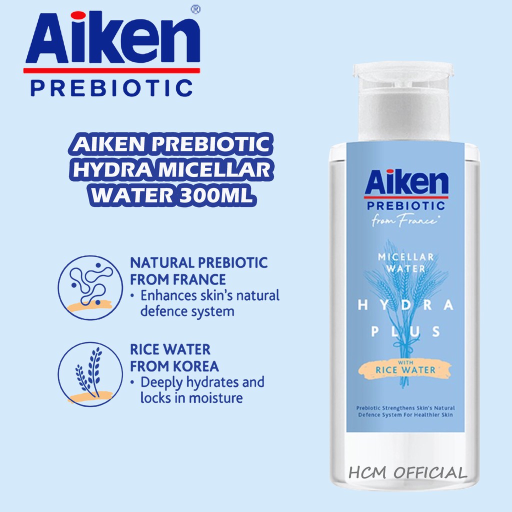 AIKEN PREBIOTIC HYDRA MICELLAR WATER 300ML Shopee Malaysia