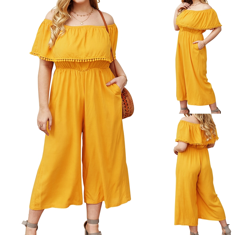 plus size playsuit