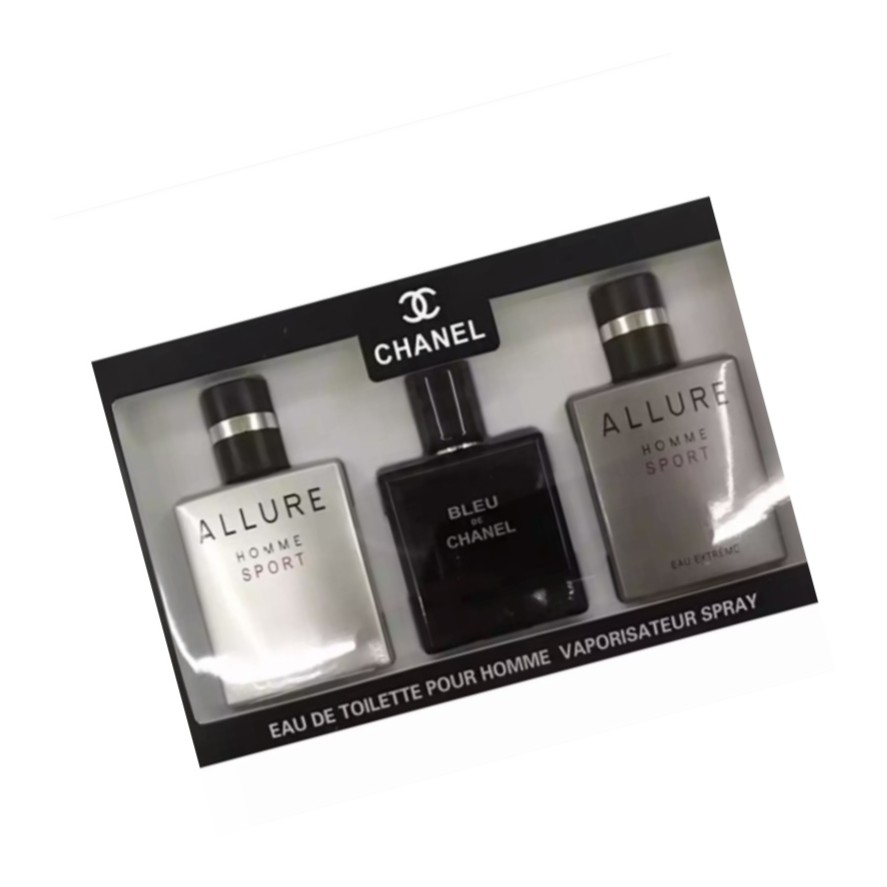 Chanel Allure homme sport set 3 in 1 | Shopee Malaysia