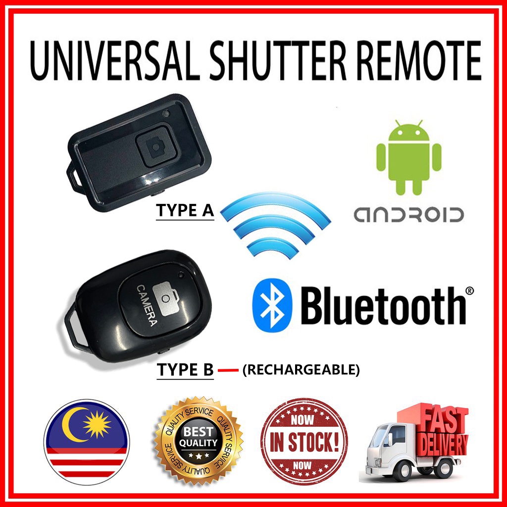 Bluetooth Wireless Remote Control Shutter For PHONE UNIVERSAL selfie