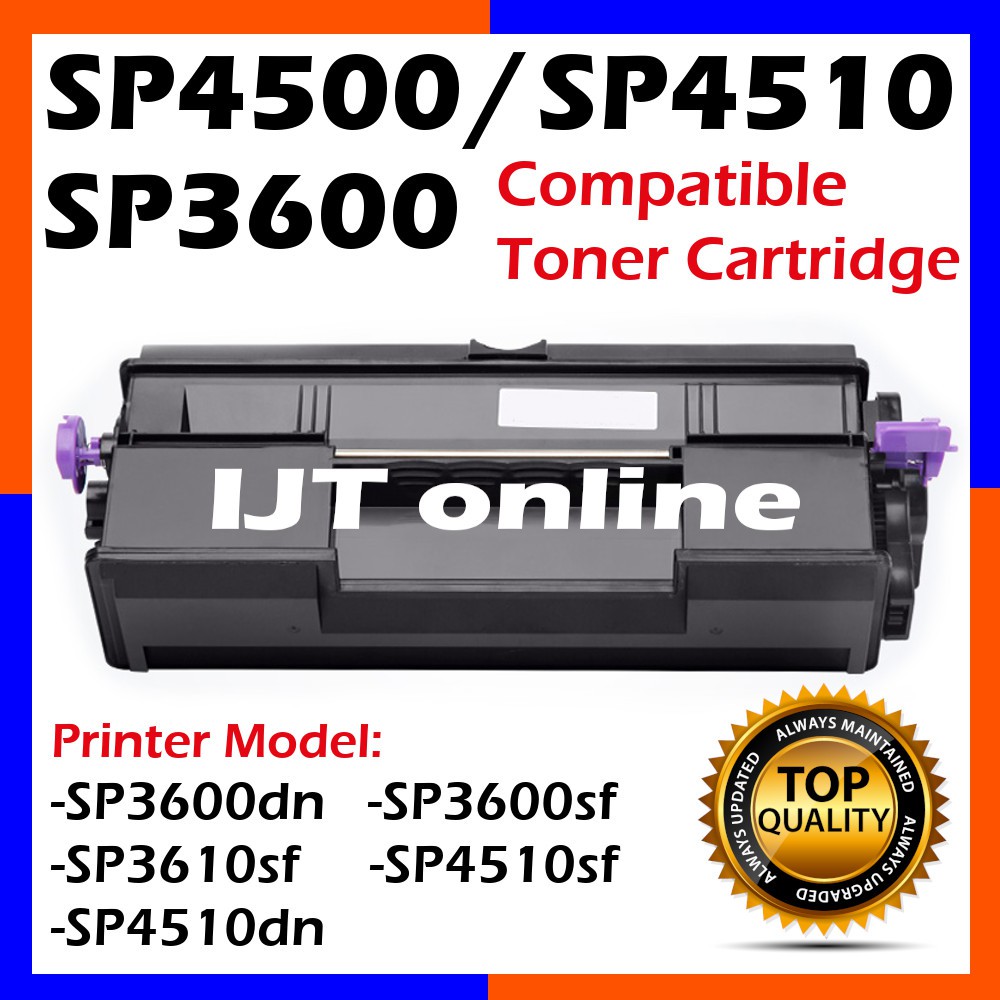 Sp 4500s 4500 Sp4500s Compatible Toner Ricoh 407337 Sp3600dn Sp3600sf Sp4510sf Sp4510dn Sp 3600dn 3600sf 3610sf 4510sf Shopee Malaysia