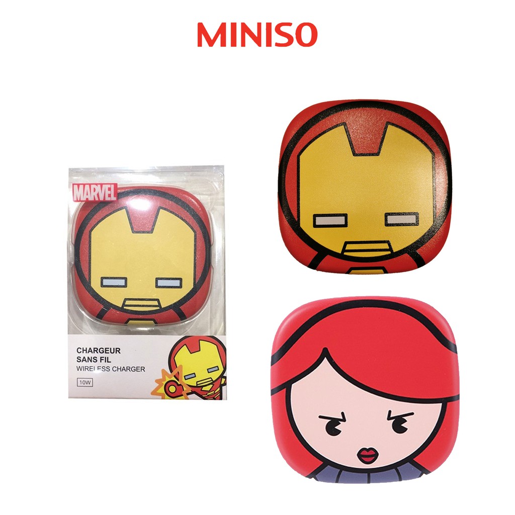 MINISO X MARVEL WIRELESS CHARGER(6941501578916,6941501578923) | Shopee  Malaysia