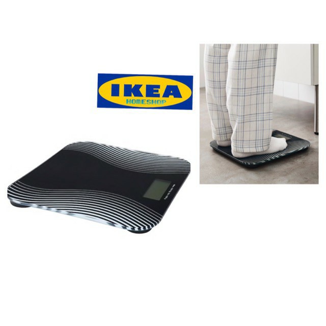 HALEN IKEA Portable Weighing Scale Penimbang Berat Badan Ikea