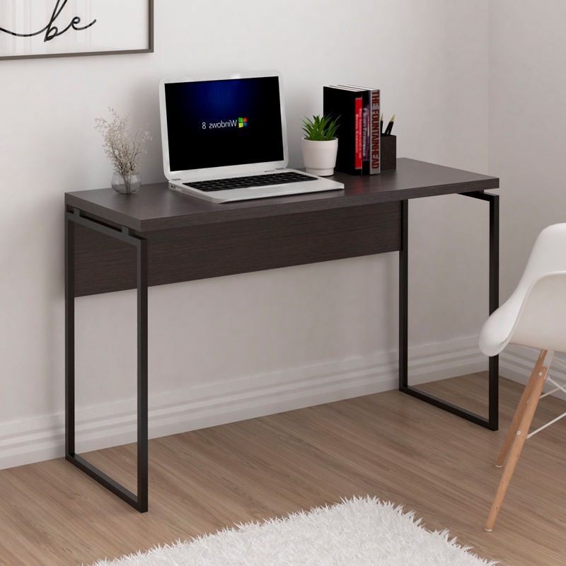 Furniture Direct HARRY 120x40cm metal frame study deskblack meja ikea