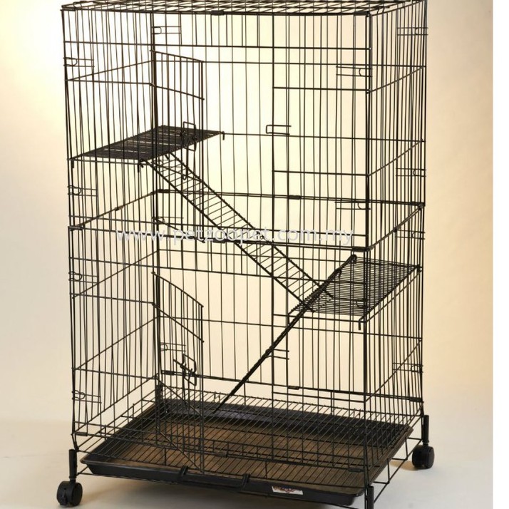 Sangkar Kucing 2 Tingkat/ Cat Cage 2 Level | Shopee Malaysia
