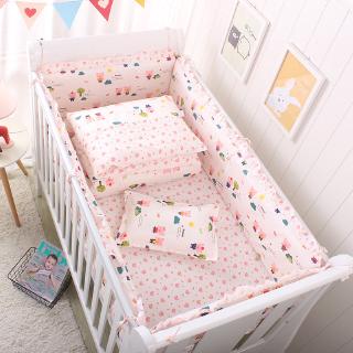 L A Baby Crib Bedding Set 100 Cotton 9 Piece Nursery Crib