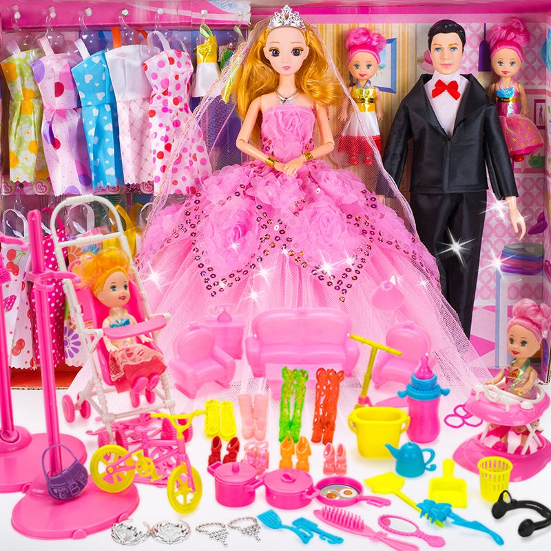 barbie doll set big