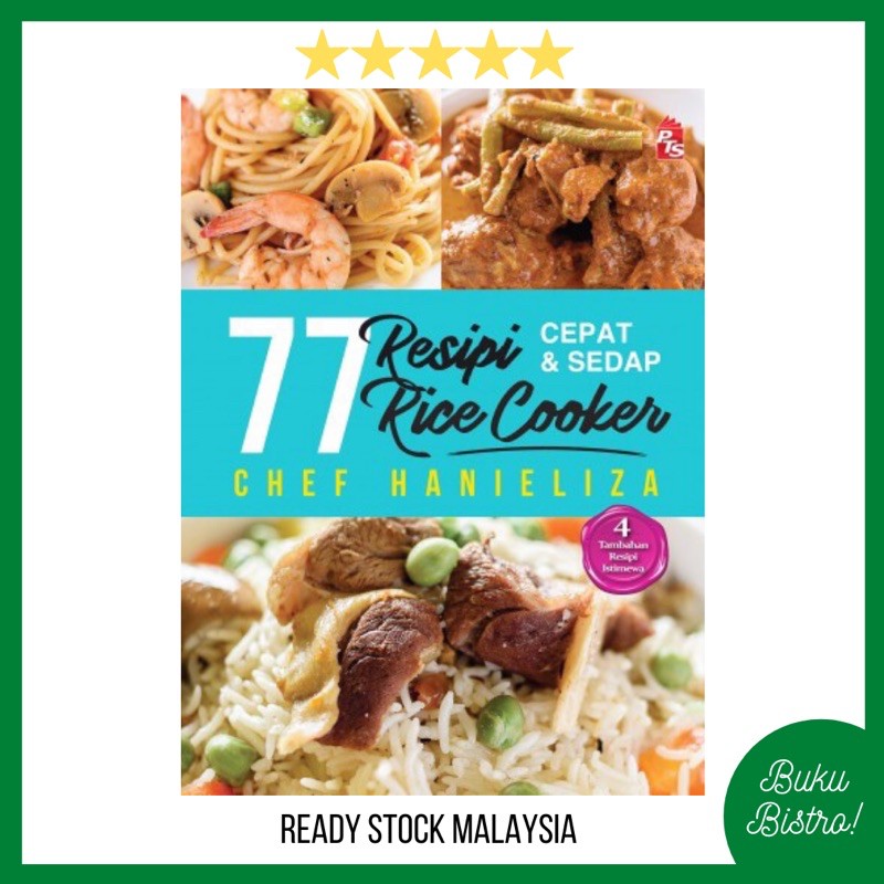 77 Resipi Cepat And Sedap Rice Cooker Chef Hanieliza [buku Resipi