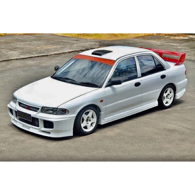 Mitsubishi Lancer Evo Evolution Bodykit Body Kit Front Side Rear Bumper Skirt Lip Spoiler Wing