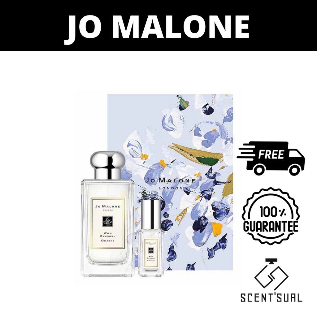 [Original] Jo Malone Wild Bluebell EDC 100ML + 9ML Shopee Malaysia