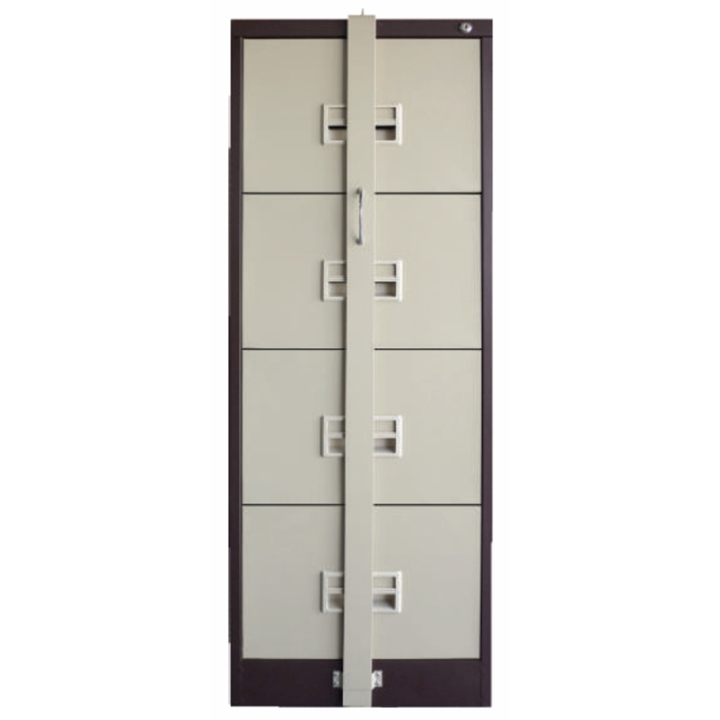 4 Drawer Filing Cabinet With Recess Handle Locking Bar Shopee Malaysia