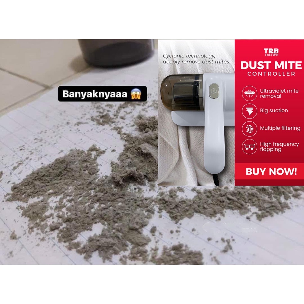 [READY STOCK] Dust Mite Vacuum Cleaner with UV Sterilizer Mattress Dust