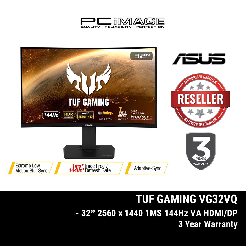 ASUS TUF Gaming VG32VQ Curved HDMI/DP VA (31.5