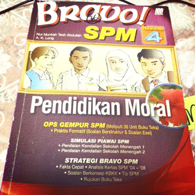 Bravo Spm Pendidikan Moral Tingkatan 4 Shopee Malaysia