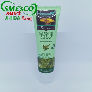 facial foam herborist tea tree
