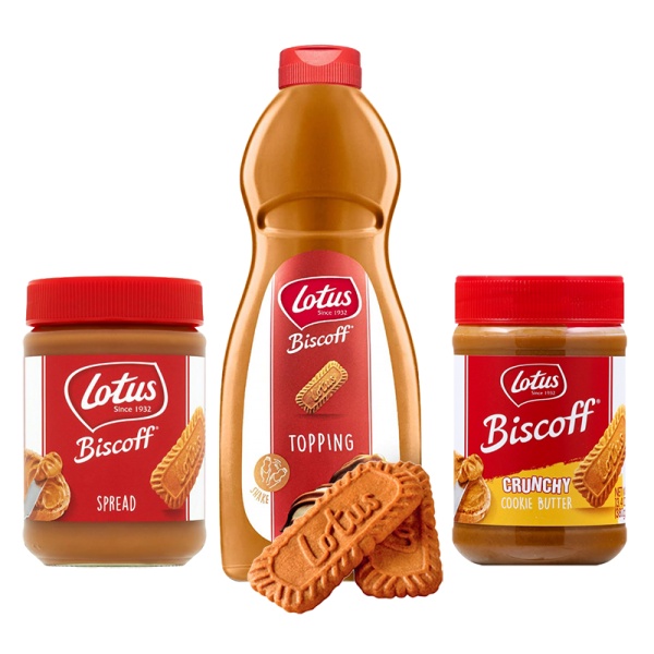 Lotus Biscoff spread 400g / Biscoff Biscuit 250g / Spread Crunchy 380g ...