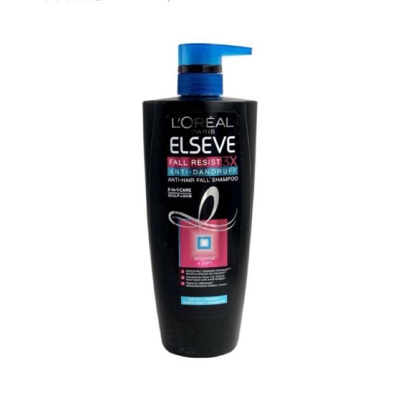 L'Oreal Paris Elseve Fall Resist 3X AntiDandruff Shampoo (Blue