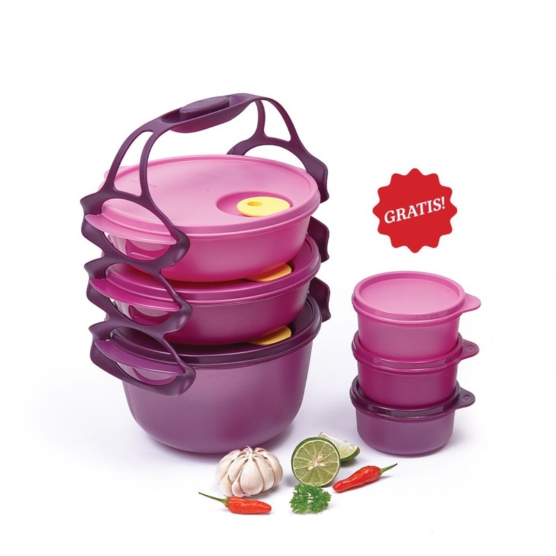 Tupperware Carry All Bowl (Microwaveable) Shopee Malaysia