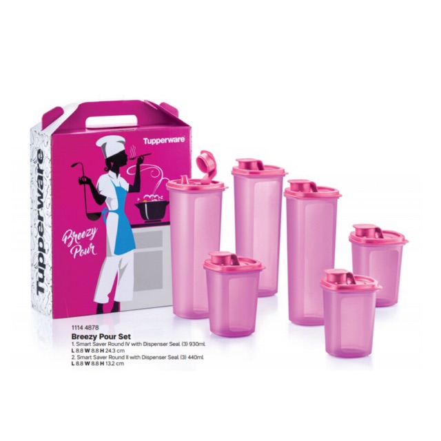 Tupperware Breezy Pour Set (6pcs)