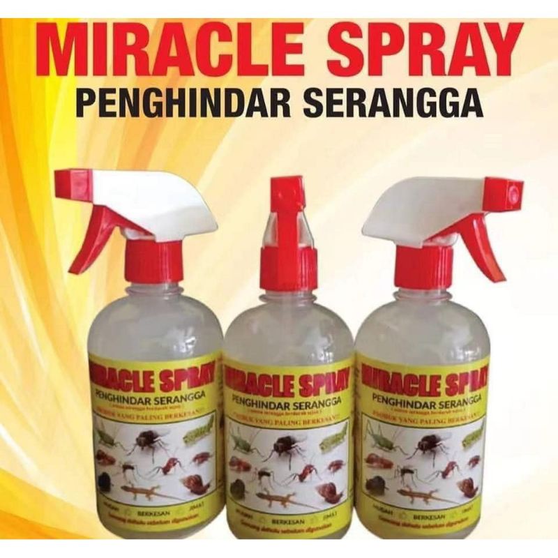 Miracle spray 500ml UBAT ORGANIC tanpa RACUN Shopee Malaysia