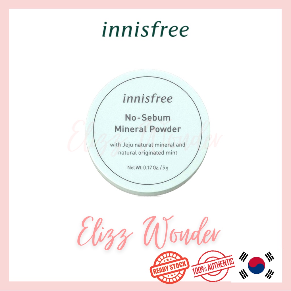 [READY STOCK] 🇰🇷 INNISFREE No-Sebum Moisture Powder (5g) Innisfree散粉