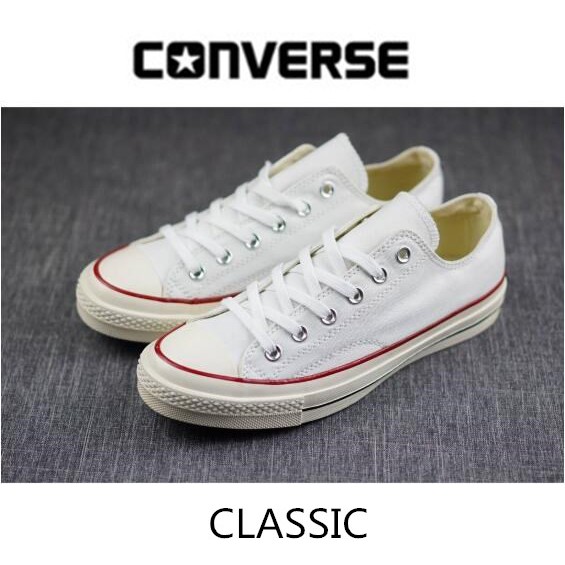 chuck taylor white low cut
