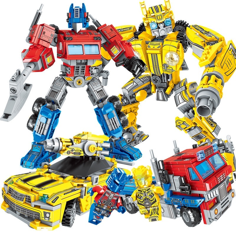 Compatible with Lego Transformers Bumblebee Optimus Prime Transforming ...