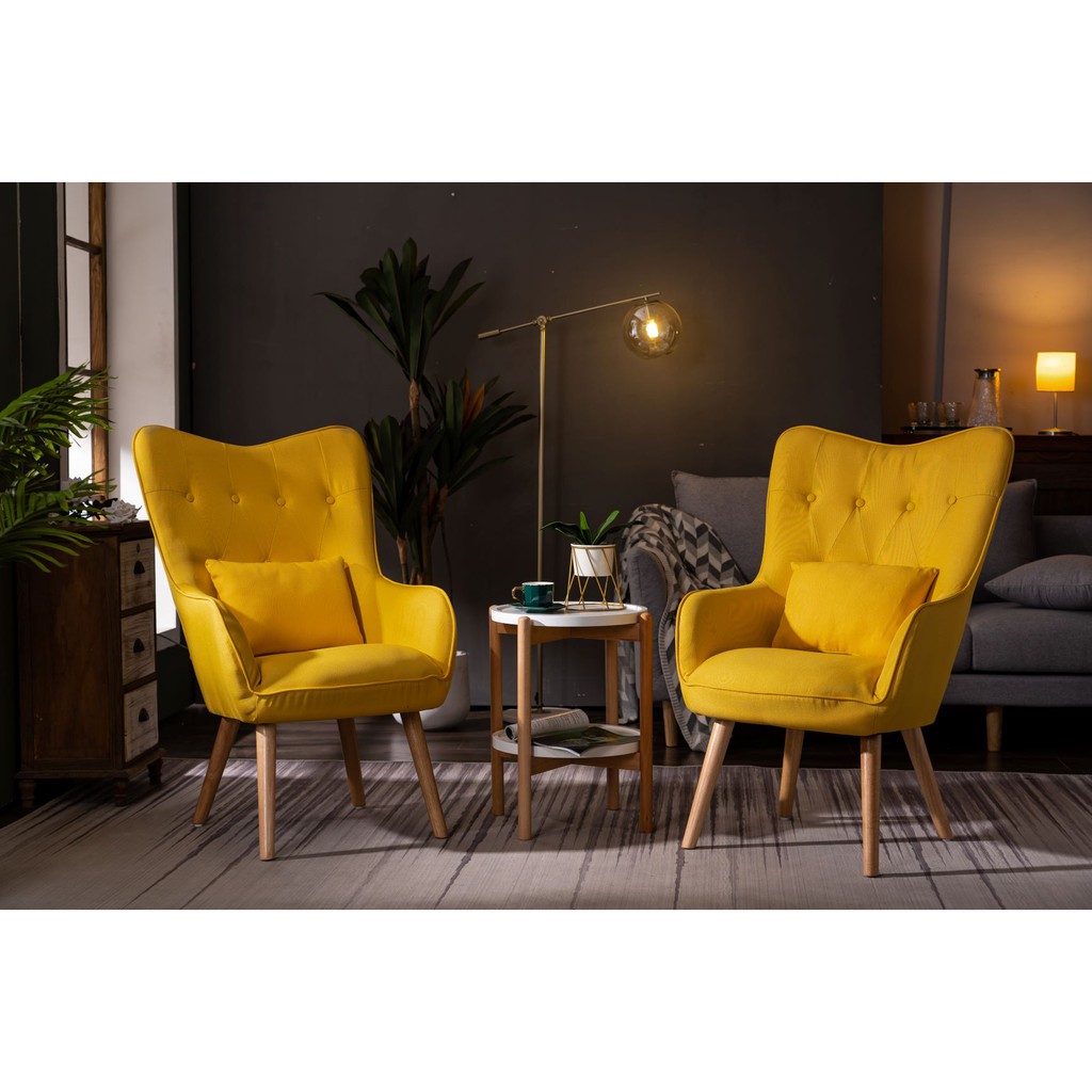 READY STOCK Discount up to RM70!!! Wing Chair European Style Nordic Armchair Sofa Promotion