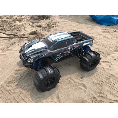 Spot Traxxas 1 5 X Maxx Sand Dredging Tires Finished Tires Float Recommended 2 7773 Shopee Malaysia