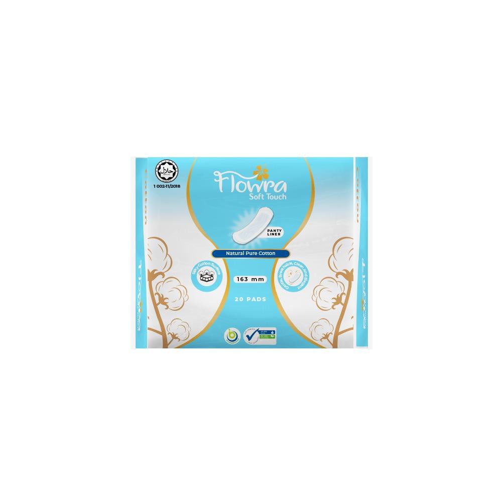 FLOWRA SOFT TOUCH PANTY LINER 163MM Shopee Malaysia