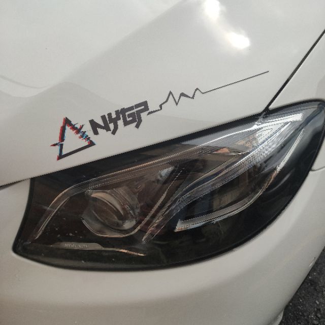 Nygp Designed Car Bonnet Sticker Myvi Axia Viva Aruz City Vios Civic Mazda Accord Golf Polo Kancil Saga Flx Vvt Honda