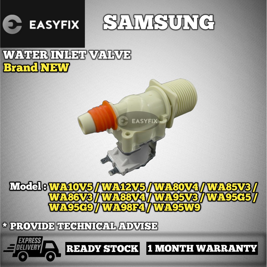 WA88V4 / WA12V5 SAMSUNG WASHING MACHINE WATER INLET VALVE WA80V4