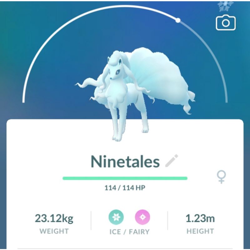 Pokemon Go Alola Ninetales pokemon trade service | Shopee Malaysia