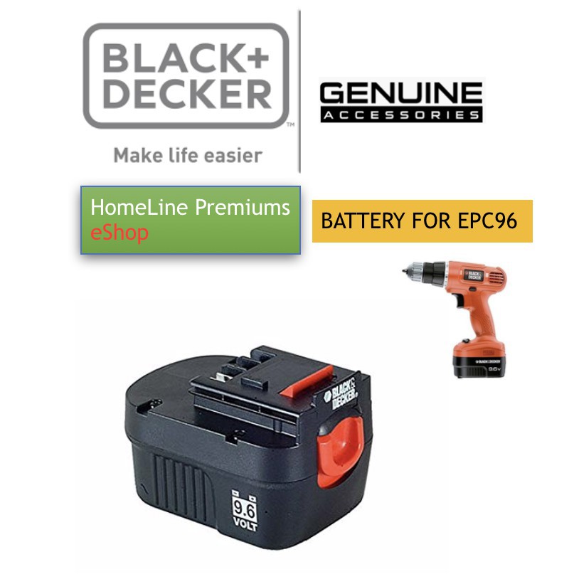 Black and Decker EPC96CA 9.6v Cordless Drill Driver