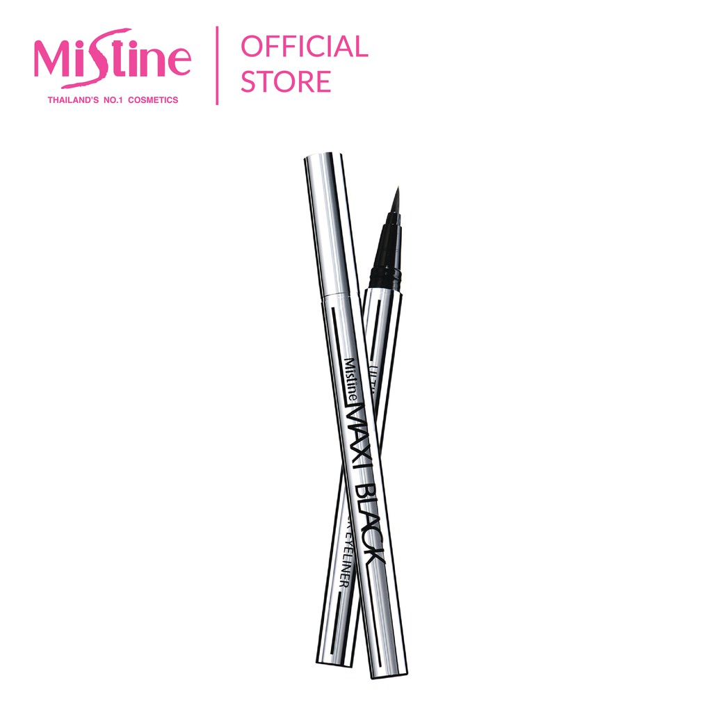 Mistine Maxi Black Eyeliner Shopee Malaysia
