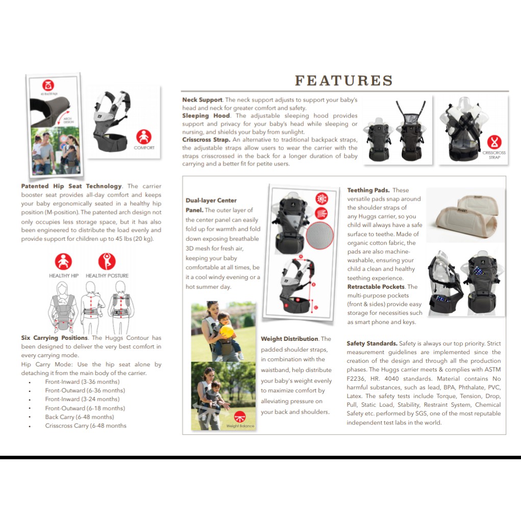 abiie huggs baby carrier hip seat