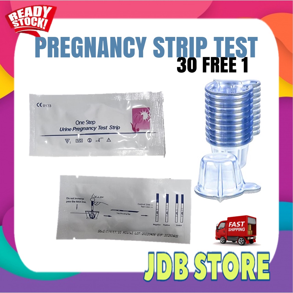 URINE PREGNANCY TEST STRIP UJIAN KEHAMILAN Ovulation Test Strip OPK LH