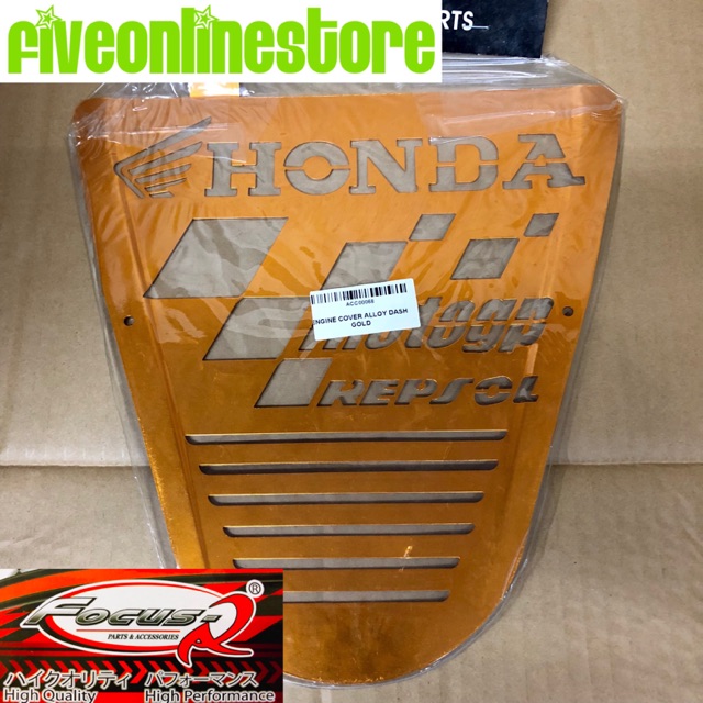 Honda Wave Dash 110 v2 (Old Model) Engine Cover Alloy Color Focus R 🔥Ready  Stock MotoGP